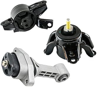 Engine Motor & Transmission Mount Compatible with 2012-2016 Hyundai Accent/Veloster 1.6L Automatic Set 3pc -K2290 |A71004 A71020 A71029