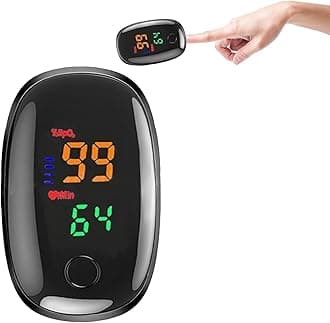 Non Invasive for Oxygen Meter, Sporty Non-Invasive Laser Blood Oxygen Meter, Glucose monitor no pricking glucose meters, 2025 Upgraded Blood Sugar Monitors for Home or Outdoor Use (Blake#)