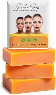 3 PACK Sinache Body Faccial Soap, Skincaire sinche body Brightning soap, Natural & Nourishing 100 Grams Gentle Cleanse & Moisturize with Herbal Extracts Suitable for All Skin Types Each (PACK - 3)