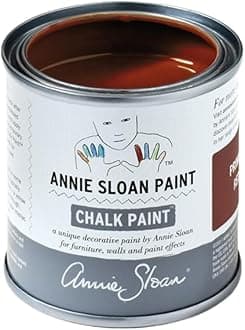 Annie Sloan Chalk Paint® (Primer Red, 120 ml/4.06 Fl Oz) a unique decorative paint for furniture, cabinets and home décor with no sanding or priming