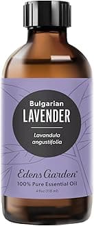 Edens Garden Lavender-Bulgarian Essential Oil- 100% Pure Premium Grade, Undiluted, Natural, Therapeutic, Aromatherapy, The Best for Diffuser, Skin, Humidifiers, Kid Safe 118 ml (4 fl oz)