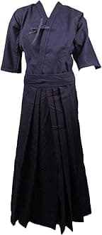 Mens Kendo/Aikido Keikogi Hakama Martial Arts Uniform