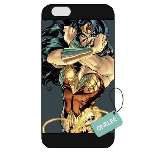 Onelee - Customized Wonder Women iPhone 6 Plus 5.5 Hard Plastic case cover - Black 10