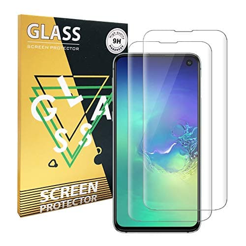 for Galaxy S10e Screen Protector,Galaxy S10e Tempered Glass Screen Protector,[2-Pack][Full Coverage][Easy Bubble-Free Installation][Anti-Scratch] Compatible with Samsung Galaxy S10e