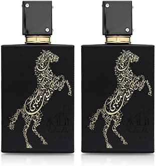 Lattafa Perfumes Lail Maleki for Unisex Eau de Parfum Spray, 3.4 Ounce (Pack of 2)