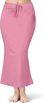 TRENDMALLS Women's Polyester Spandex Saree Shapewear Petticoat for Women, Cotton Blended,Petticoat,Skirts for Women,Shape Wear Dress for Saree Shaper