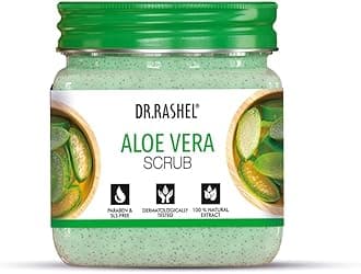 Aloe Vera Scrub For Face & Body (380 Ml) | All Skin |Cleanser Scrub For Deep Exfoliation | Dead Skin Remover| Tan Removal | Blackhead Remover
