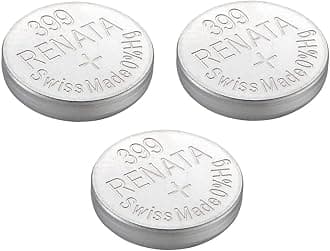 Renata Watch Battery Swiss Made Renata 399 or SR927SW Or AG7 1.5V (3 Batteries, 399 or SR 927 SW)
