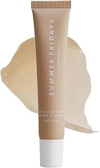 Summer Fridayss Lip Butter Balm, Summer Lip Balm Moisturizing Natural Lip Balm (Khaki), Nourishing Lip Mask And Lip Balm For Instant Moisture, Shine And Hydration, Tinted, Contains Shea Butter