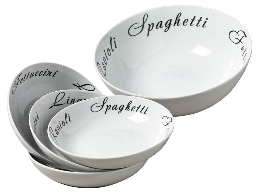 Ravioli 5 Piece Serving Bowl Set