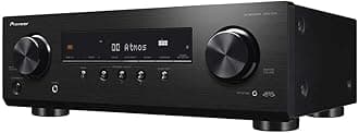 Pioneer VSX-534 Home Audio Smart AV Receiver 5.2-Ch HDR10, Dolby Vision, Atmos and Virtual Enabled with 4K and Bluetooth