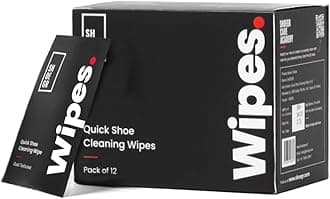 Instant Sneaker Cleaning Wipes | Dual Textured Shoe wet wipes For Tough Stains | Superior Shoe Cleaner Wipes for Sneakers, Nubuck, Canvas, Suede, Boots, Knit, Multi Materials