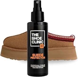 Suede Protector Spray for Suede & Nubuck Leather | Stain, Dirt & Rain Water Protection | Waterproof Shoe Protector Spray for Shoes, Boots & Trainers | 125ml