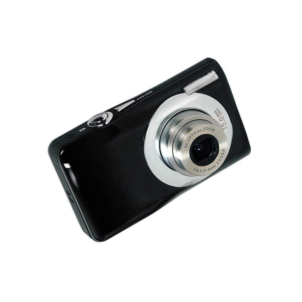 Stoga DC-V100 Mini Digital Camera, 5x Optical Zoom 2.7 inches, Thin-film-transistor (TFT) LCD HD, Digital Compact Camera