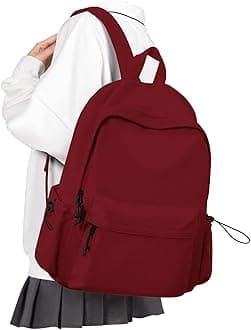 VECAVE Lightweight Casual Laptop Backpack Purse for Women,Travel Backpack with laptop compartment