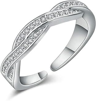 Target World Silver Filled Ring, Swarovski Crystal, Silver, Diamond, Jewelry, Women's, Fashion, SILVER925, One Size Fits All