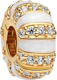 Film Cartoon Characters Charms for Women Beads Dangle Bracelet Necklace 925 Sterling Silver with 5A Cubic Zirconia,Mother's Day Birthday Christmas Ainmation Jewelry Collection Gifts