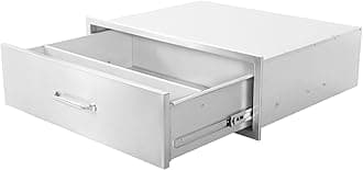 PioneerWorks 30" W x 10" H x 23" D Outdoor Kitchen Drawers, 1-Layer Outdoor K...