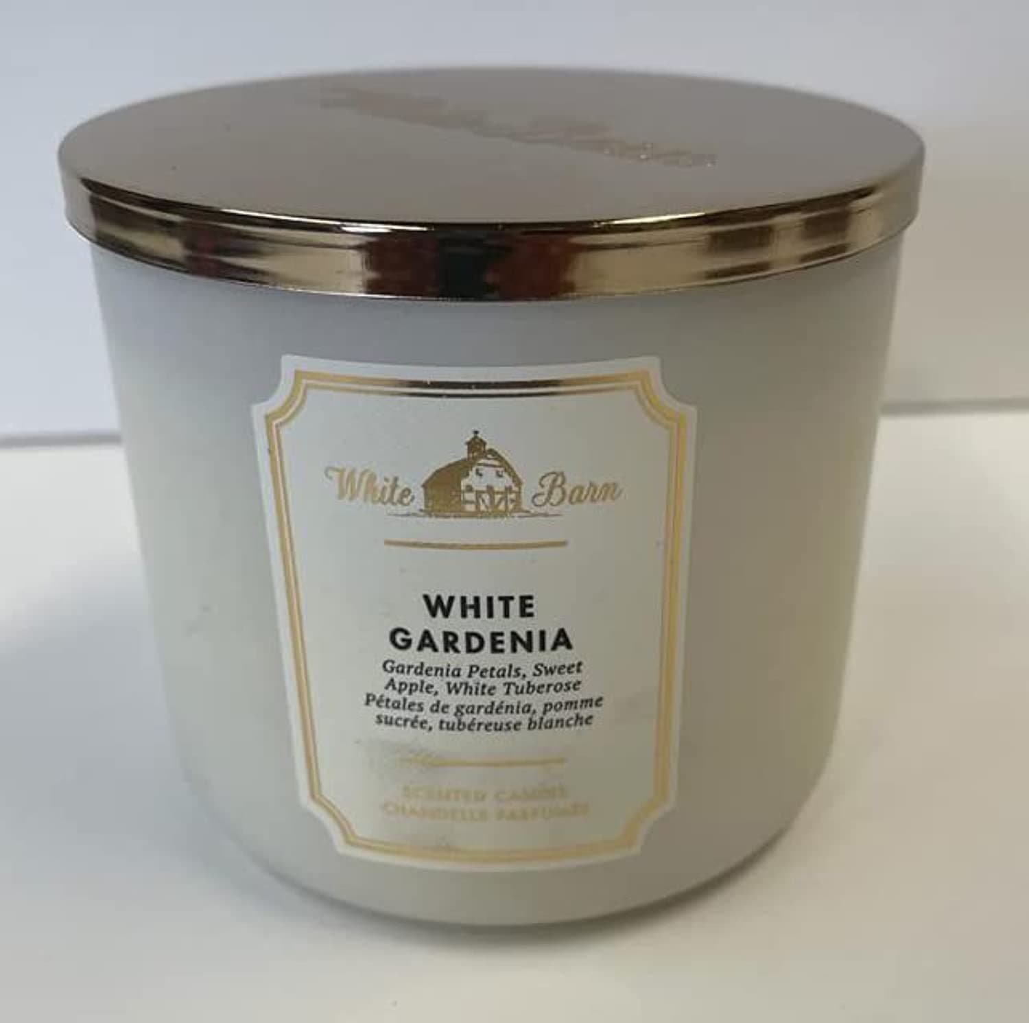 White Gardenia 3-Wick Candle