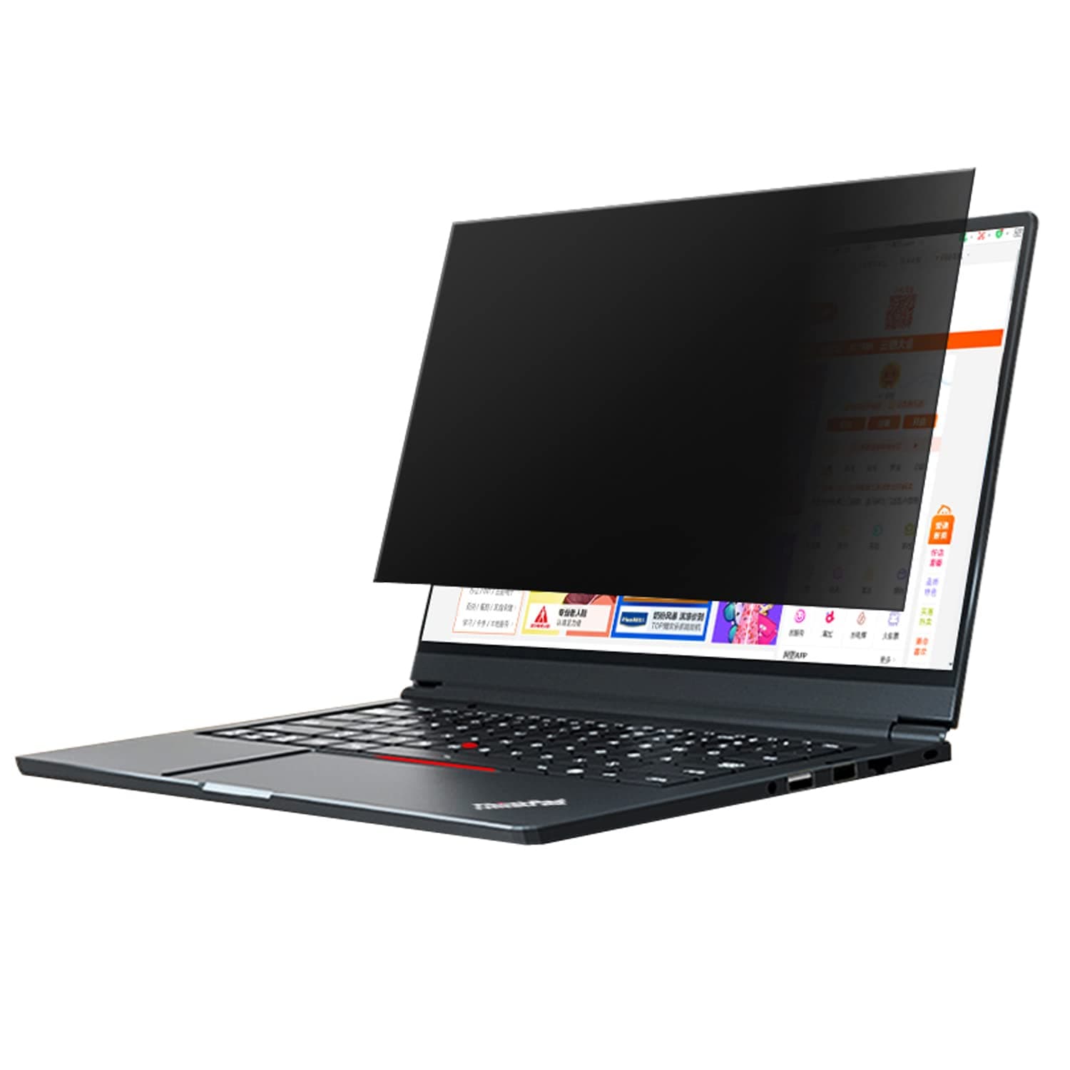 Privacy Screen Protector Designed for Lenovo ThinkPad X1 Carbon Gen 10 touch 14" Laptop Anti Spy Film Matte Anti Spy Film TPU Guard Protectors Sticker