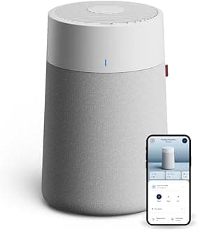 Blue 511i Max Smart WiFi Air Purifier, HEPASilent Dual Filtration Up To 43m², Whisper Quiet, Air Cleaner for Pets, Allergies, Virus, Dust, Mould, Smoke