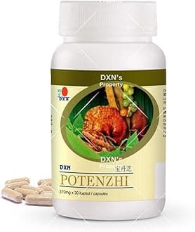 LIMITEDBONUSDEAL DXN Potenzhi 30 Capsules (12 Bottle)
