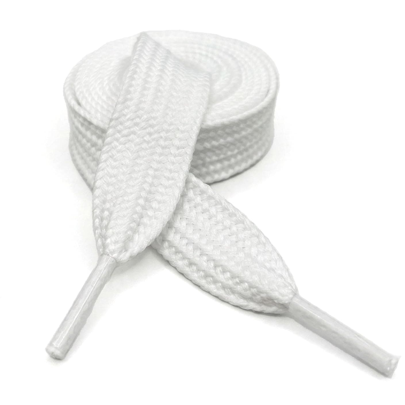 Thick Flat 3/4" Wide Shoelaces Solid Color Strings for All Shoe Types - Chunky Fat Laces for Sneakers, Boots