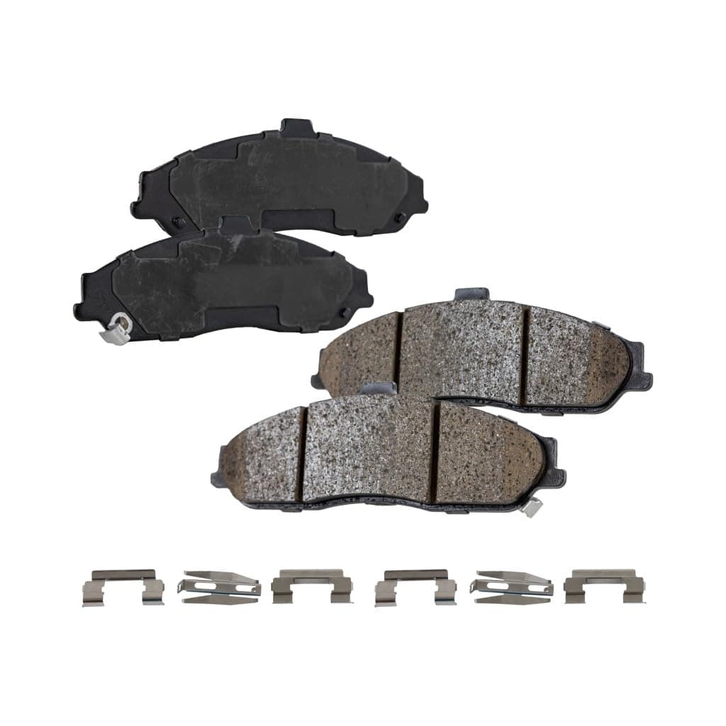 For Chevy Corvette 1997-2013 Brake Pad Set | Front | 2-Wheel Set | Organic | Replacement For 12530681, 19152862