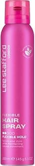 Lee Stafford Hairspray | Flexible Hair Spray - Strong Long Lasting Hold Styling Spray, All Day Control, Anti Frizz, Adds Shine & Gloss, Volumizing, for Men & Women, 5.1 Oz