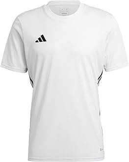adidas Men's Size Equipo 23 Jersey, White/Black, Medium/Tall