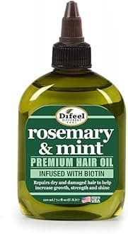 Difeel Rosemary And Mint Premium Hair Oil With Biotin 210Ml - Infused &