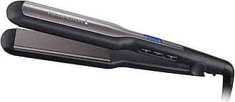 Remington Pro-Ceramic Extra Wide Plate Hair Straighteners for Longer Thicker Hair, Digital Temperature Control - S5525