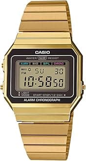 Casio Unisex Watch - A700W-1ADF grey Dial