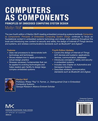 Computers as Components: Principles of Embedded Computing System Design