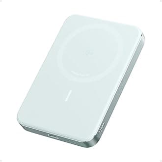 AnkerMagGo Power Bank, Ultra-Slim 10,000mAh Magnetic Portable Charger, Qi2 Certified 15W Ultra-Fast MagSafe-Compatible Battery Pack, Ergonomic Design, For iPhone 15/14/13/12 Series OnlyClimatePartner certified