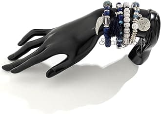 Shining Diva Fashion Bodhi Multilayer Bracelet for Women Girls