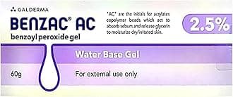 Benzac AC 2.5% Water Base Gel 60g