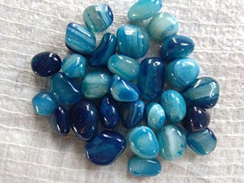 High Polished Blue Onyx Pebbles (500 g)