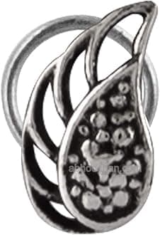 abhooshan Silver Alloy Nose Pin Studs for Women and Girls Stylish and Latest Gift for Wife Friend Mother Sister