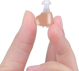 Rechargeable OTC Hearing Amplifier for Seniors and Adults, Personal Hearing Assist Device with Charging Base, Inner-Ear Amplifier Aid with Noise Cancelling,Single Ear Hearing Amplifier(Suitable for Either Ear)1