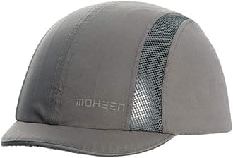 MOHEEN Safety Bump Cap, Baseball Hat Style with Reflective Stripes Lightweight and Breathable Hard Hat Head Protection Cap