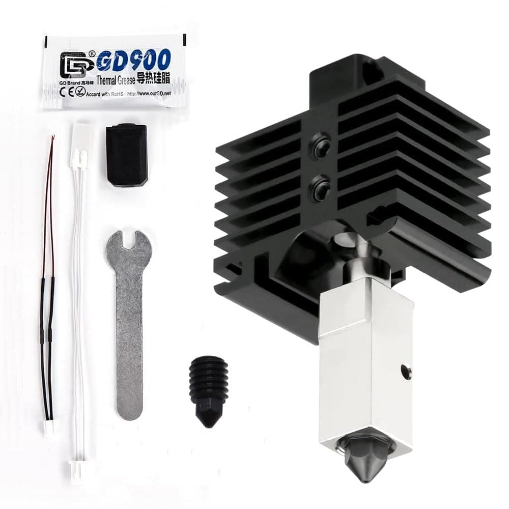 - Bambu Lab Hotend X1 Carbon Assembly with Removable Hardened Steel 0.4mm Nozzle Hotend for Bambu Lab X1 Series 3D Printers