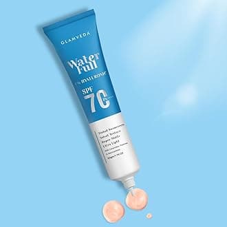 Water Full 1% Hyaluronic Tinted Sunscreen SPF 70 PA++++ With Ceramides | No White Cast | Velvet Texture | Super Matte & Ultra Light | Broad Spectrum Protection | For All Skin Types | For Women and Men | 50g