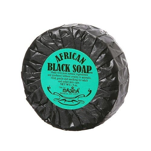 African Black Soap By Madina 2.8oz - 6 Pack