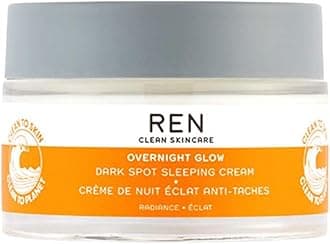 REN Clean Skincare Overnight Glow Dark Spot Sleeping Cream 1.6 Fl Oz
