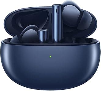 realme Buds Air 3 Wireless Earbuds, Active Noise Cancellation, 10mm Dynamic Bass Boost Driver, Up to 30 Hours Playtime, IPX5 Water Resistance