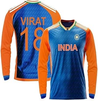 India Cricket Jersey | Virat Jersey 2024 for Men and Kids
