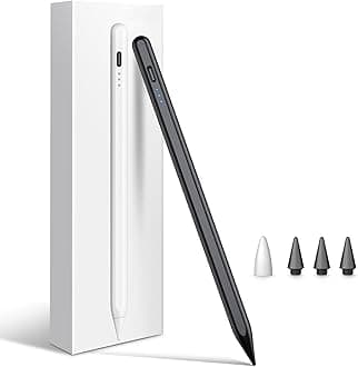 Stylus Pen for iPad 2026-2018 with Faster Charge,Tilt Sensor Pencil Compatible with iPad 10/9/8/7/6,11th A16,Air 11/13 M2/M3/M4,Pro 11/13 M4/M5,Pro 12.9",Air 5/4/3,Mini 7/6/5