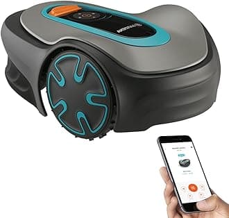SILENO Minimo - Fully automatic robotic lawnmower with Bluetooth App, quietest in the market, boundary wire included, for lawns up to 5400 sq. ft.