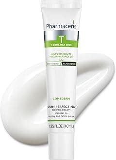 Pharmaceris Skin Perfecting Dermo-Cream, Refines Pores, Reduces Imperfections, Smooths Texture, Balances Oily Skin, Dermatologist-Tested, 1.35 fl oz
